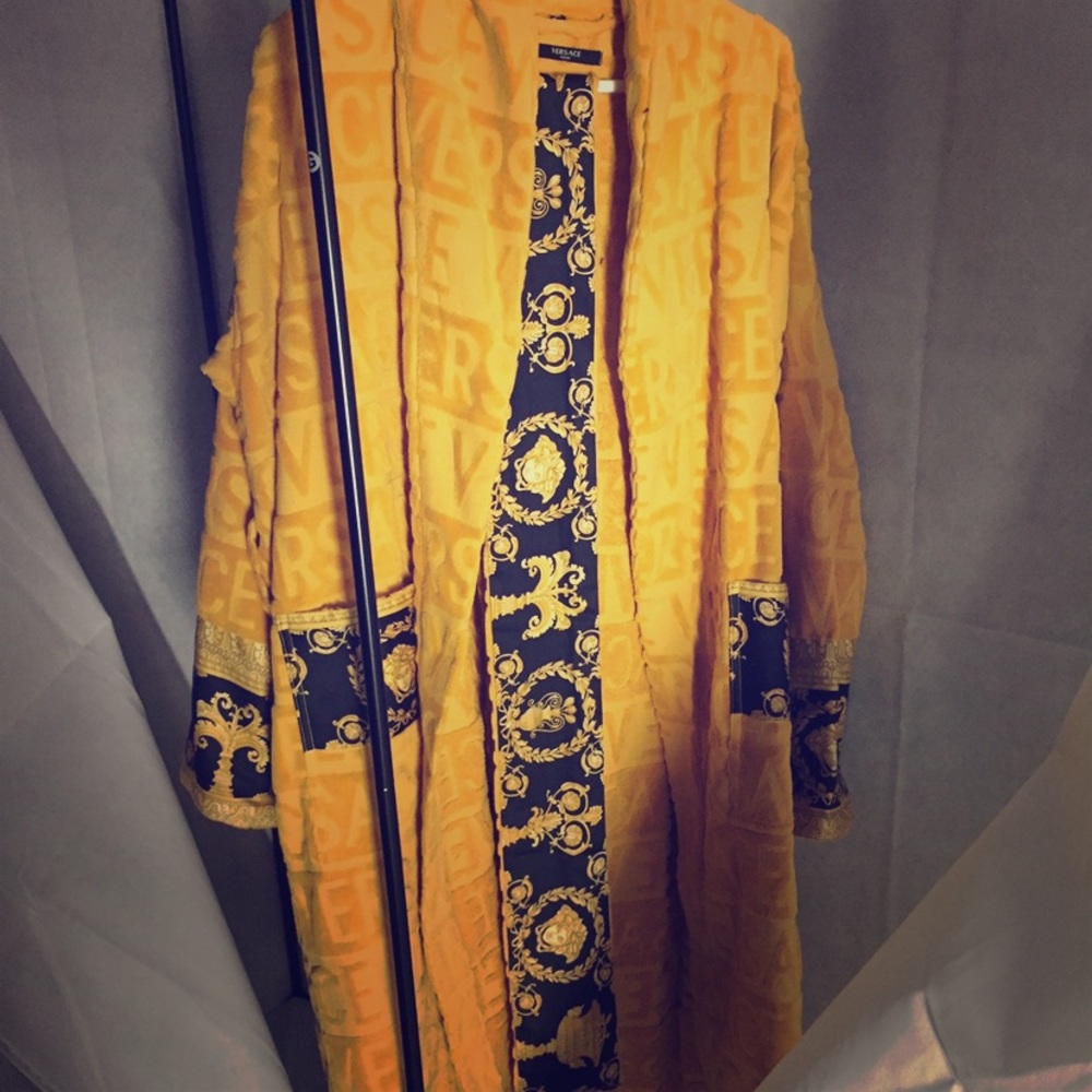 Versace bath robe